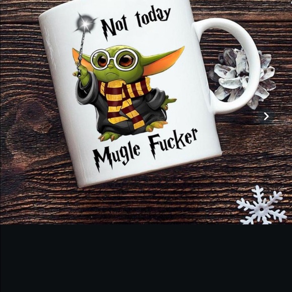 🪄 Harry Potter/Yoda mug🪄 - Picture 1 of 2